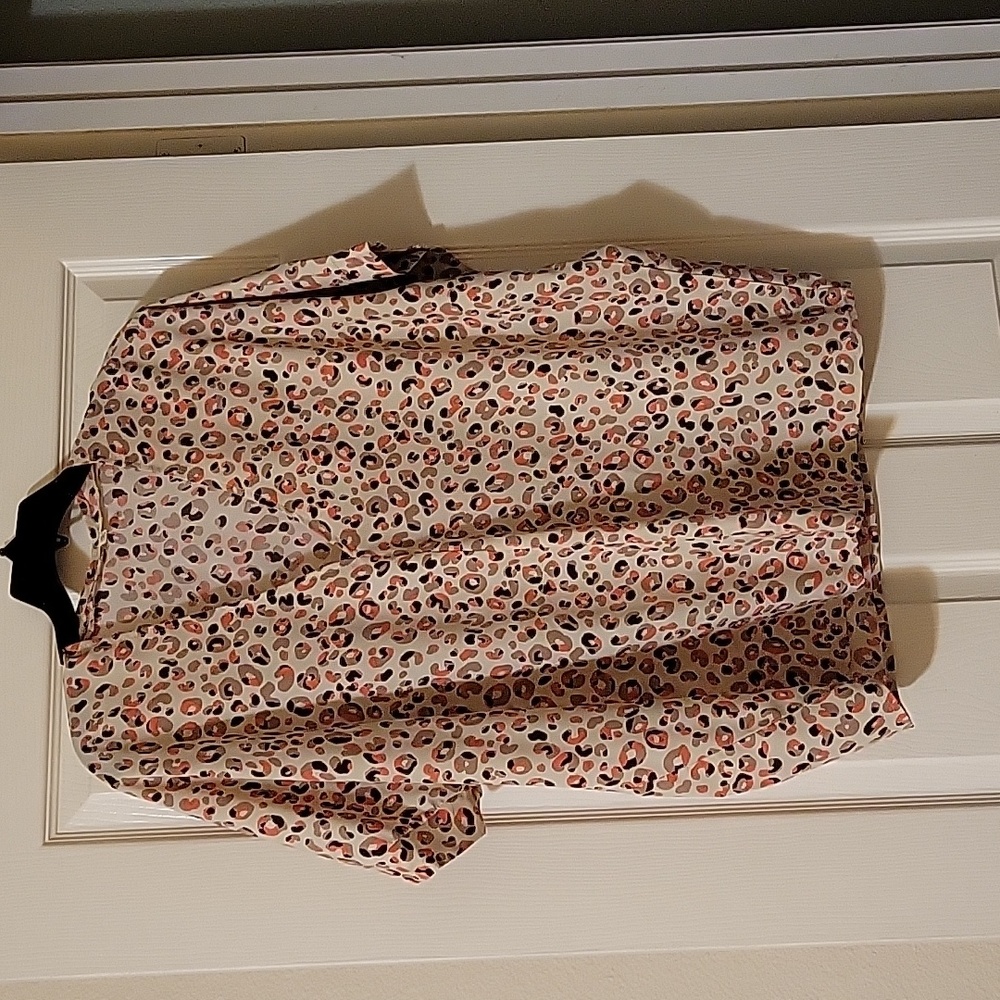 Animal print top